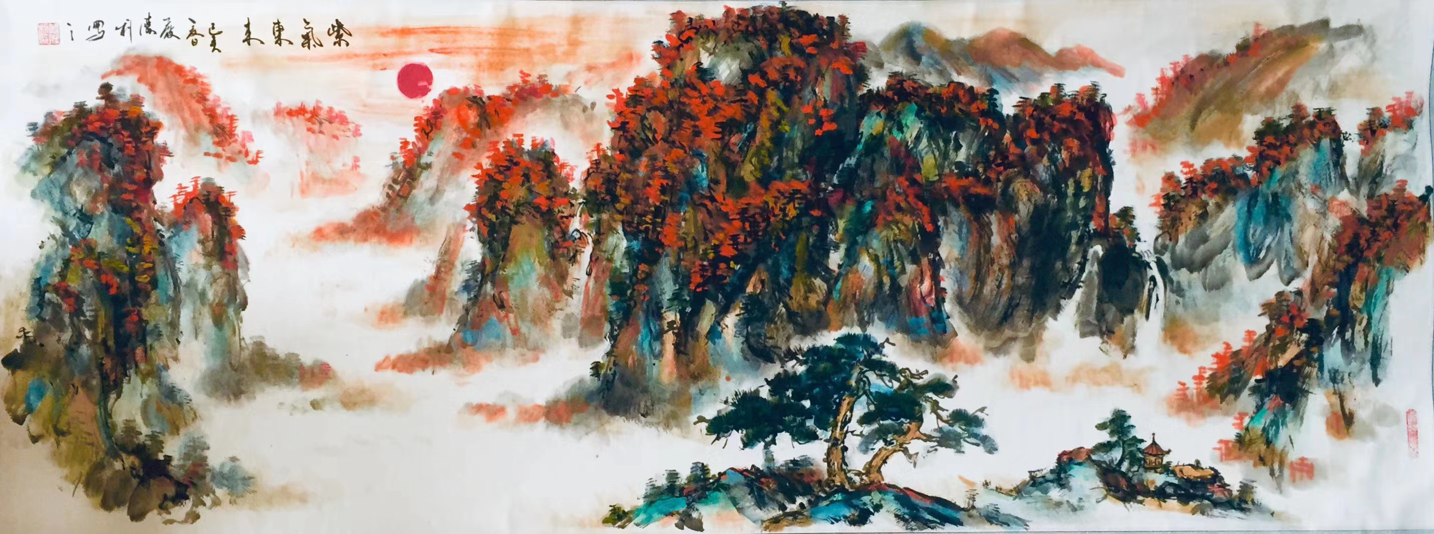 2023丹青墨彩艺术名家推荐一一严胜利