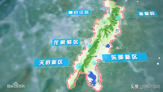 最新卫星地图:龙泉山城市森林公园旅游环线东侧建设成型