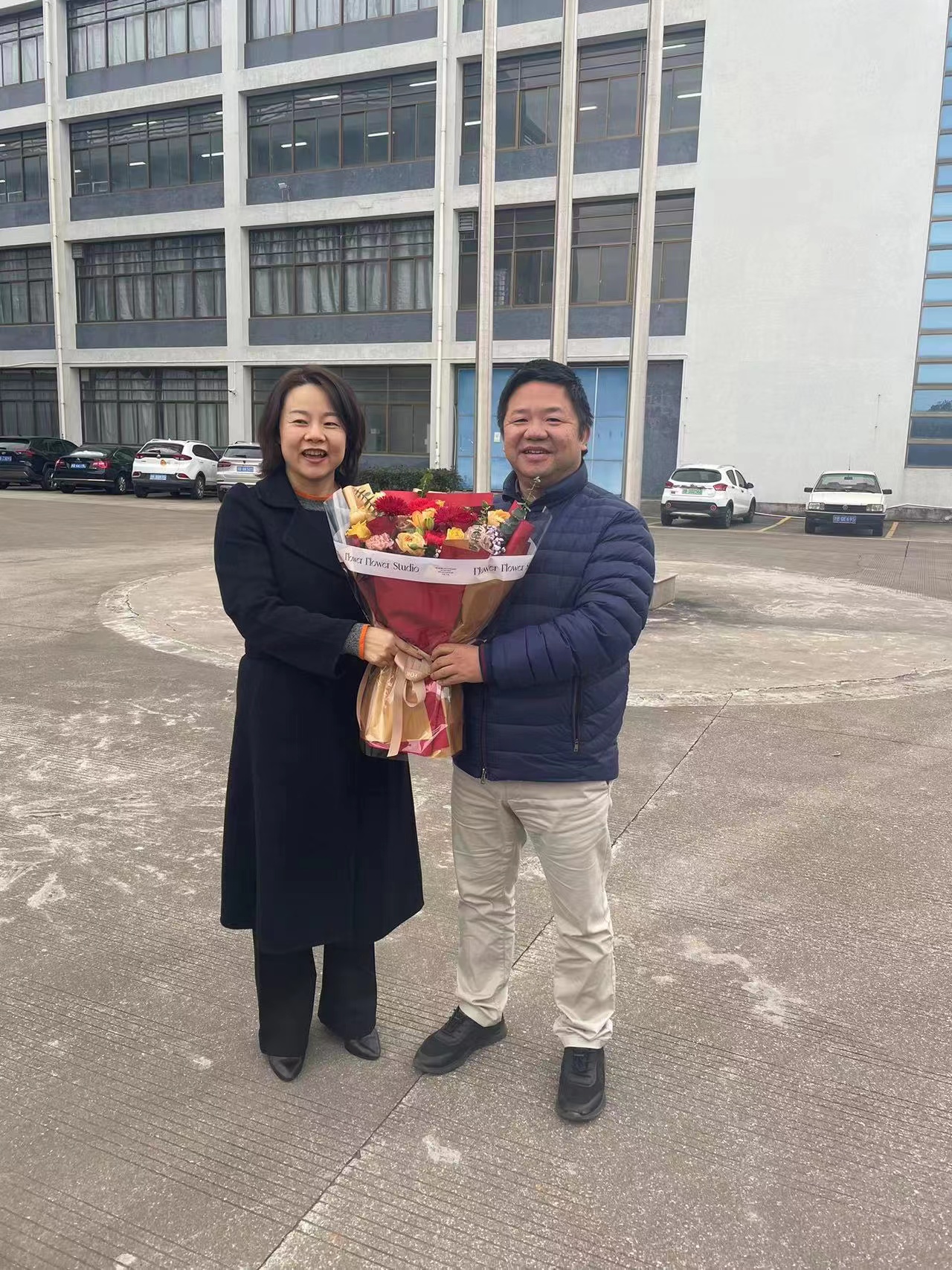 象山县人民政府副县长钮晶莹一行莅临希诺亚慰问指导!