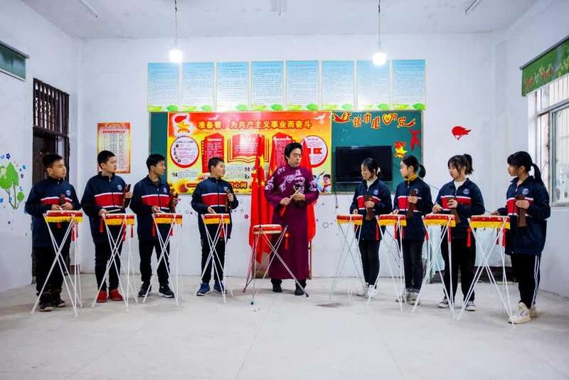 安徽枞阳:"双减"后学生唱起了"大鼓书"