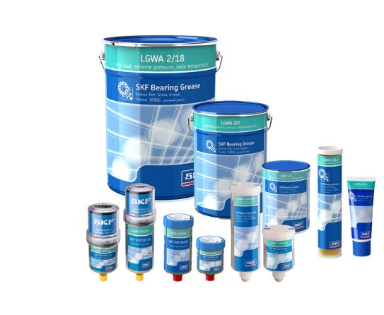 当通用润滑脂不能满足载荷和温度要求时推荐使用skf lgwa 2