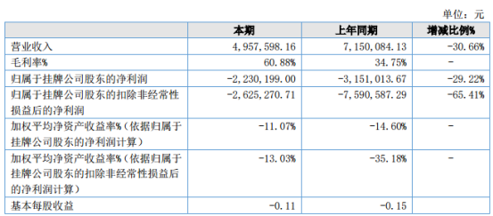 蒂艾斯2020年上半年亏损223.02万同比亏损减少 研发费用减少