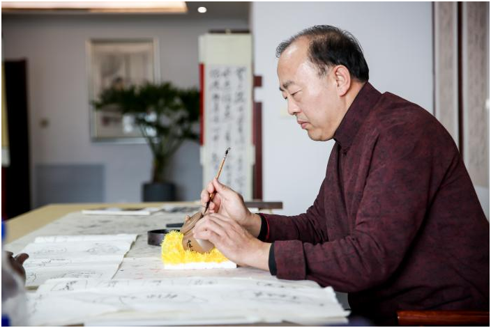 滨州籍书法家张满堂作品被人民大会堂收藏