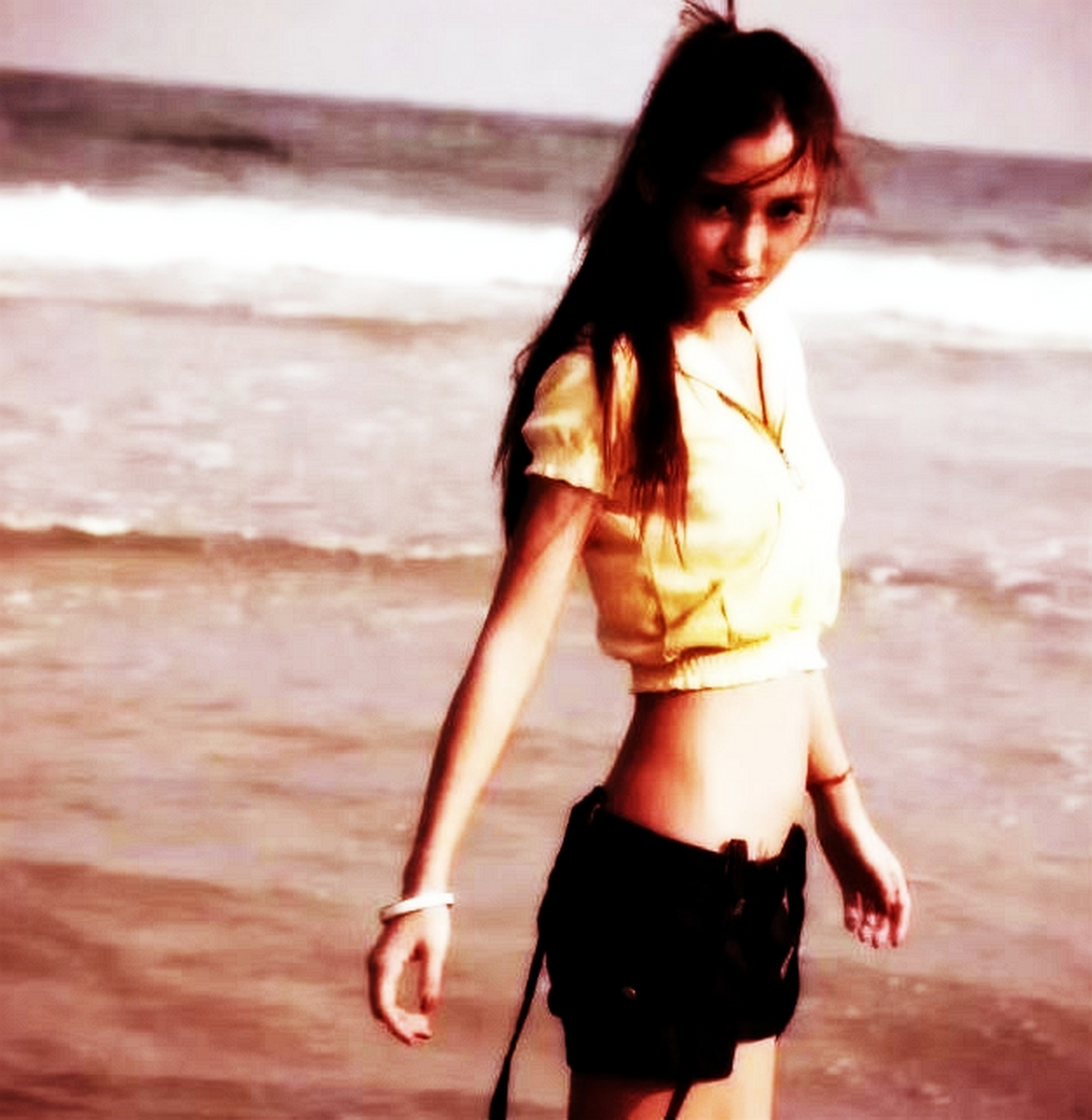 香港模特儿angelababy杨颖香港模特儿早期皮肤健康年轻有活力