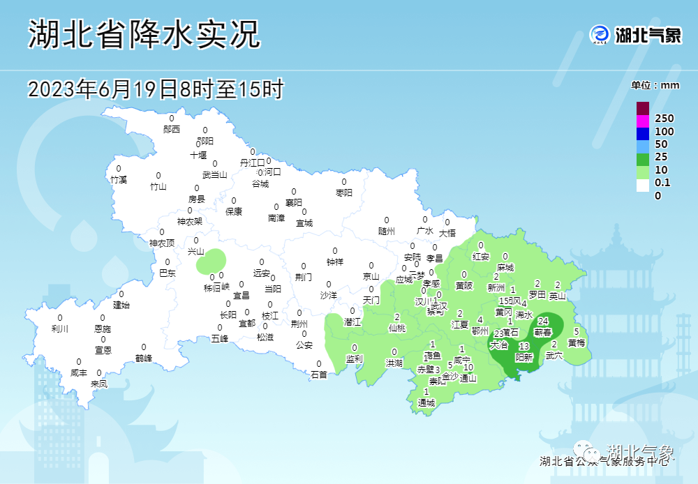 湖北中考天氣預報:天氣悶熱,南部需防陣雨和強對流!