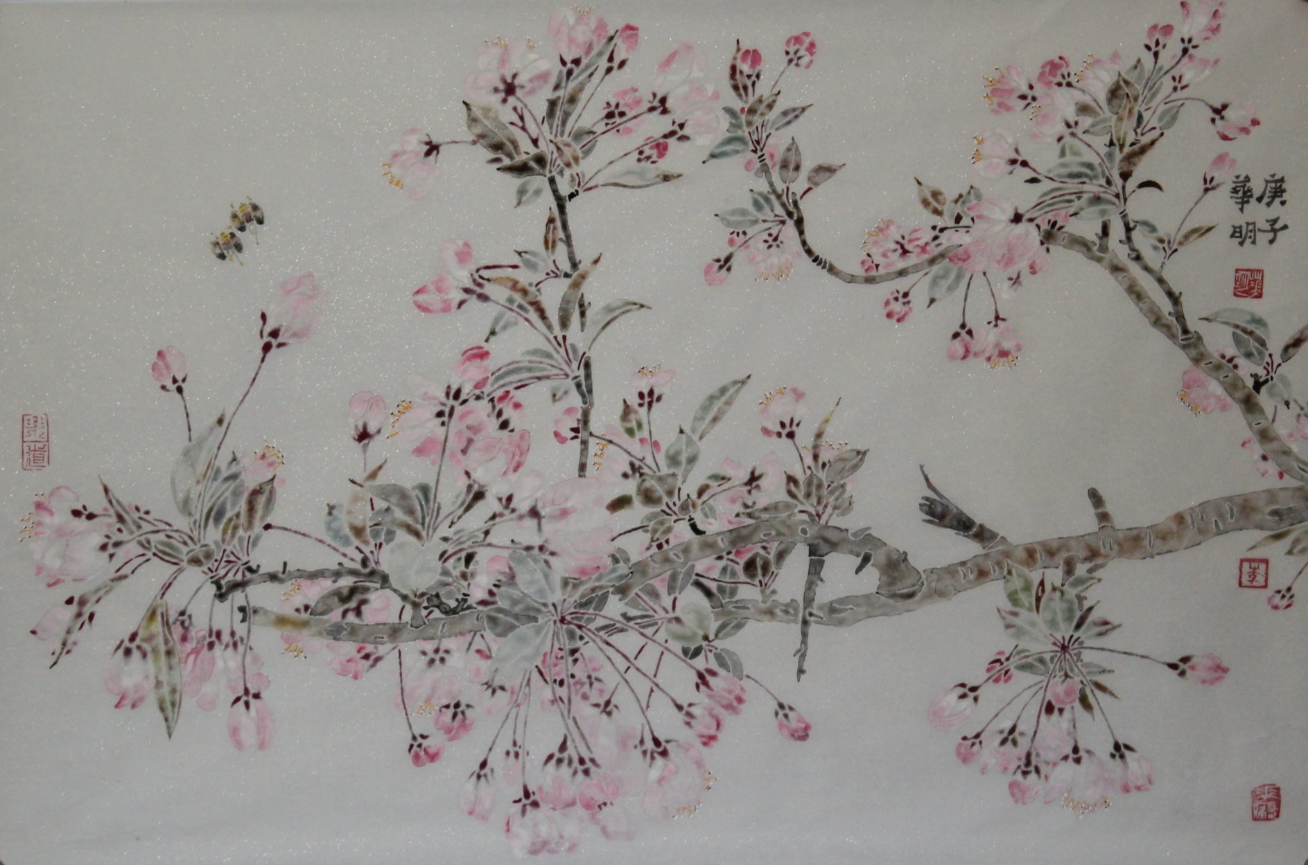 著名花鸟画家李华明佳作欣赏