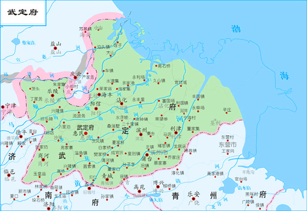 明朝时,济南府辖四个散州,其三现为地级市