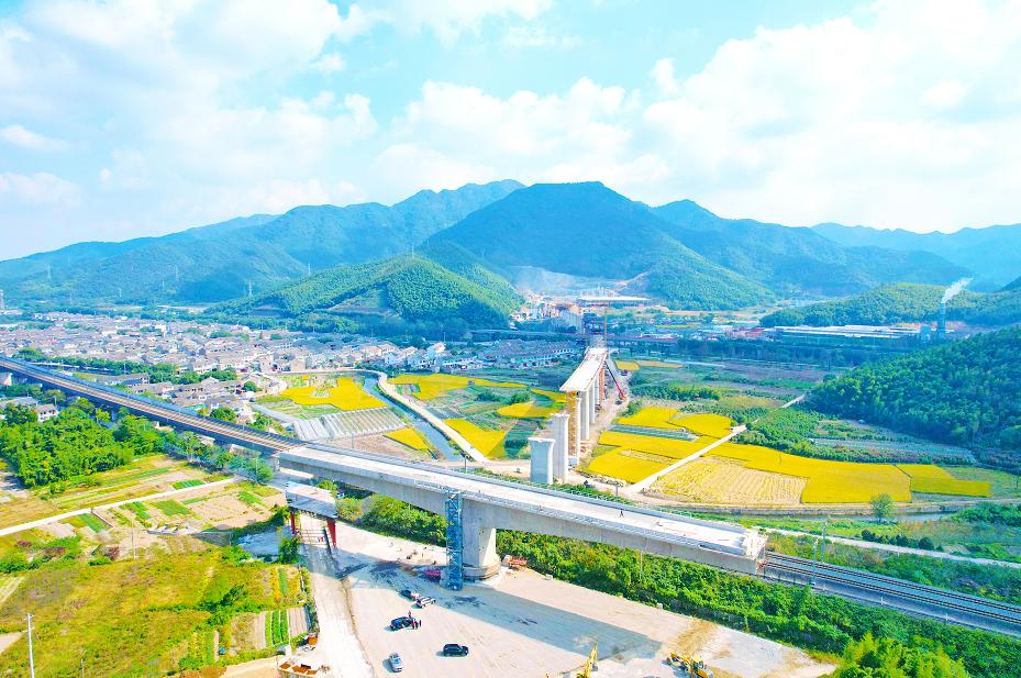 甬台温铁路复线图片