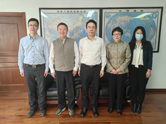 连小敏会见中国侨联法顾委海外委员王志东