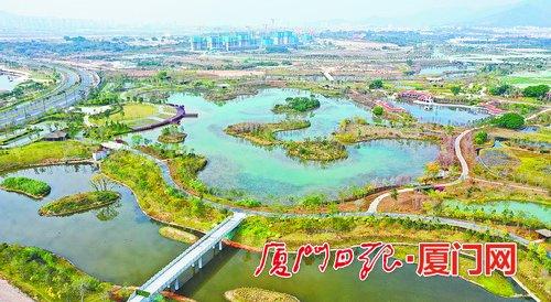 厦门马銮湾双溪湿地公园建成预计下半年开放