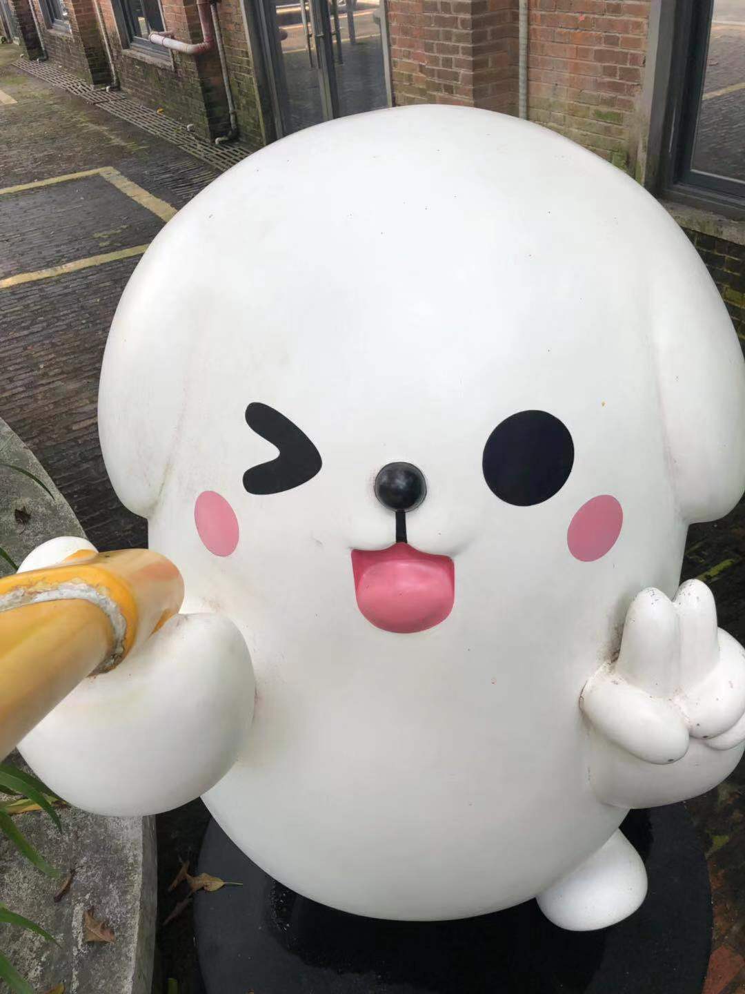 气泡狗:阿白和阿绿卖萌超可爱!