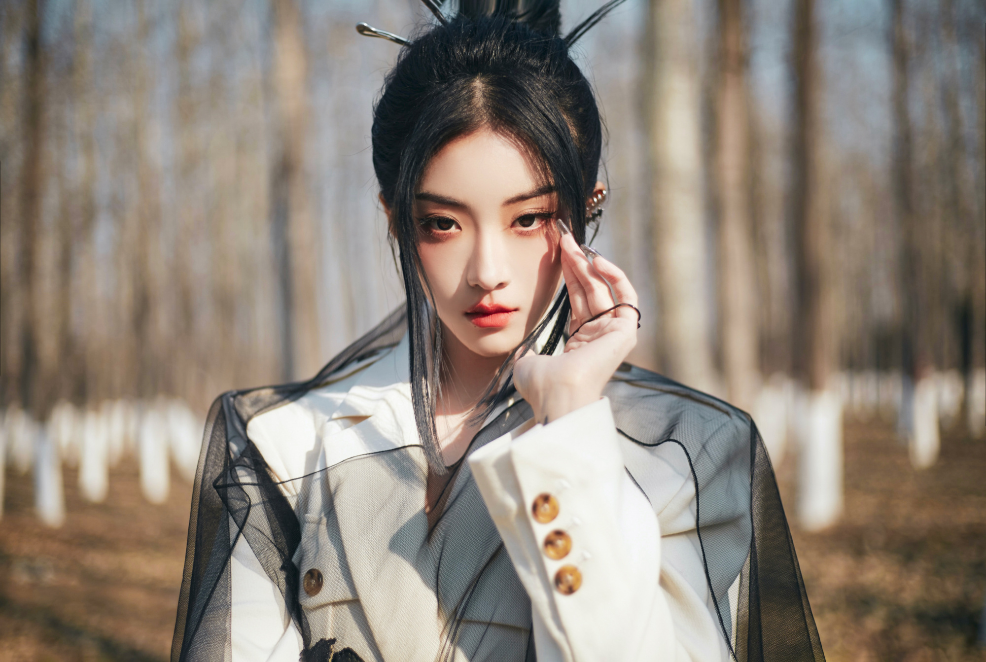 喻言晒近照状态佳,青春有你2中身材管理no.1的她爱吃什么水果