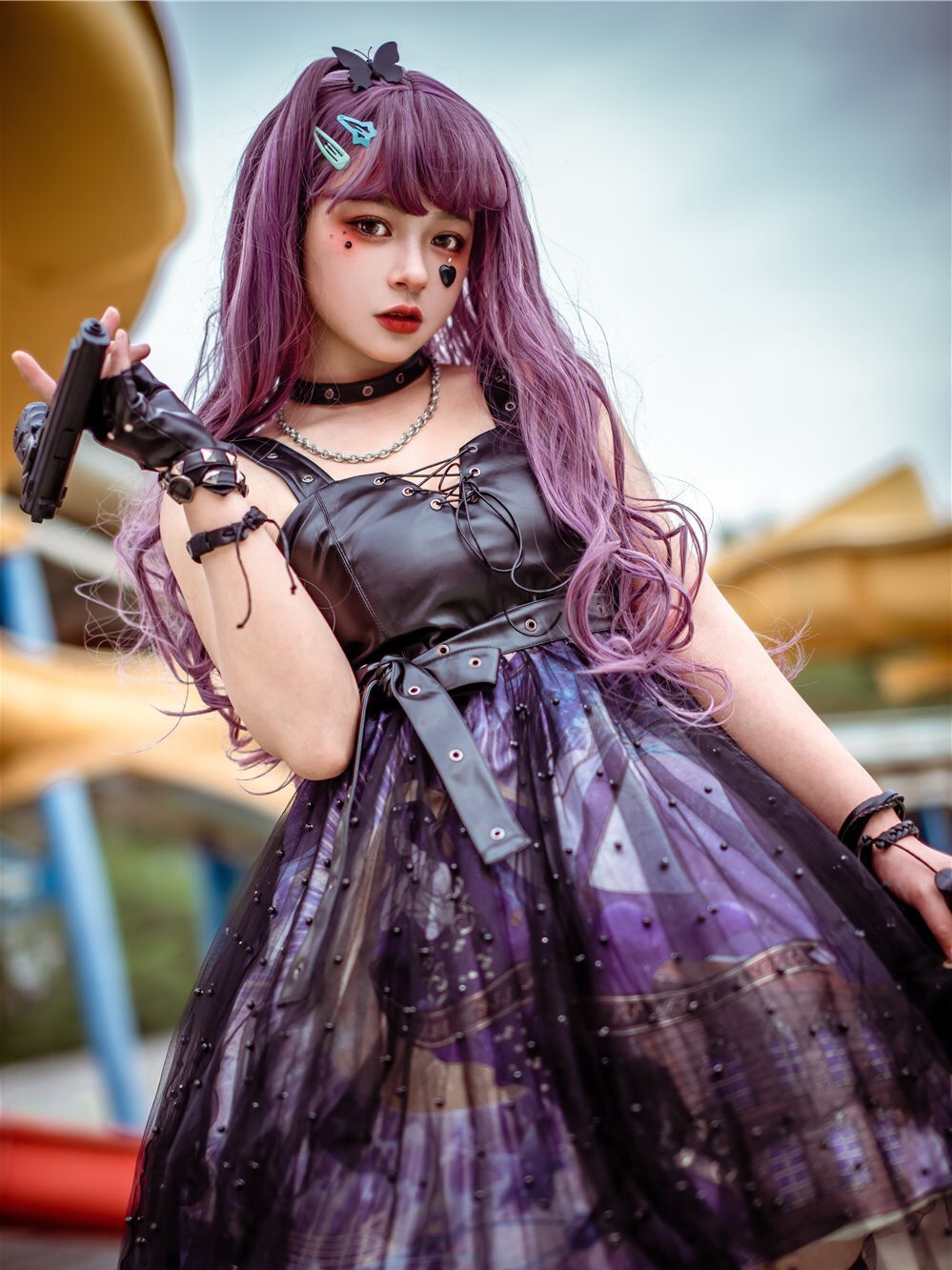 有一种洛丽塔叫"苍蝇裙",远看很酷,近看很美,优雅又大气