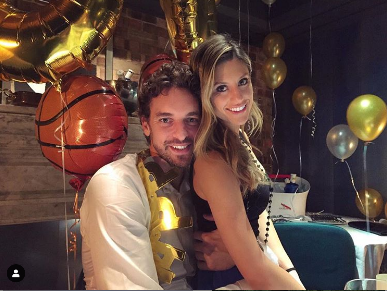 幸福!加索尔晒爱妻孕照,40岁的他将要当爹了,瓦妮莎:爱你们!