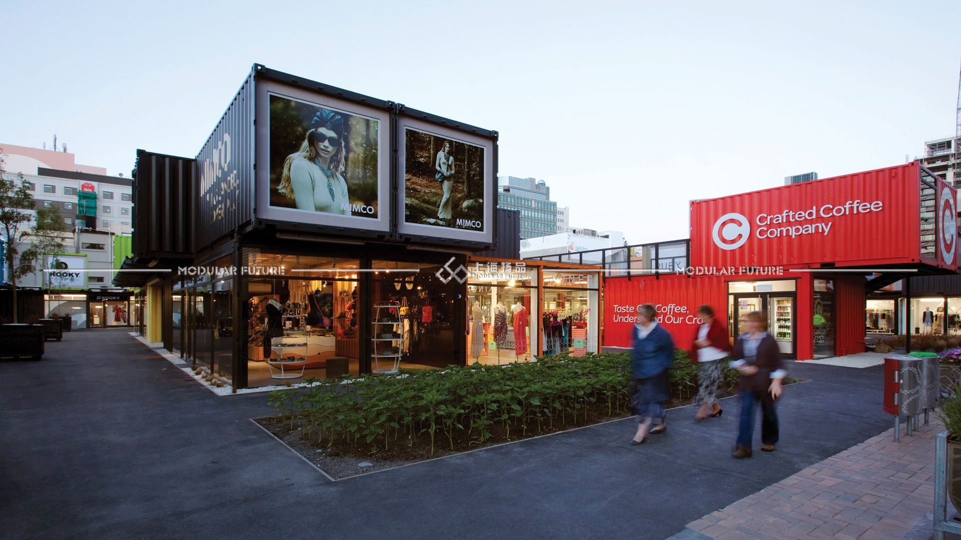 想要做网红打卡商业街 这样的集装箱商业街你一定要了解一下