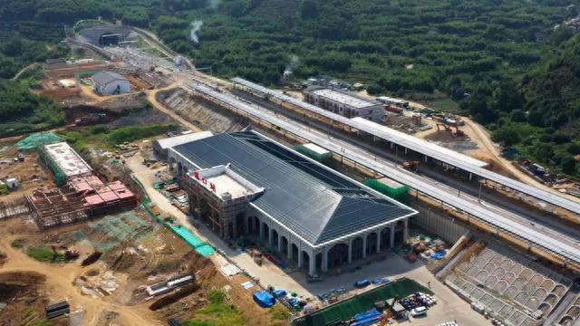 溪口火车站即将完工!