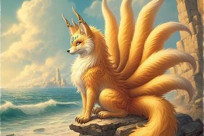 保持线条简洁,强调主要特征.[原文:q版九尾狐怎么画]