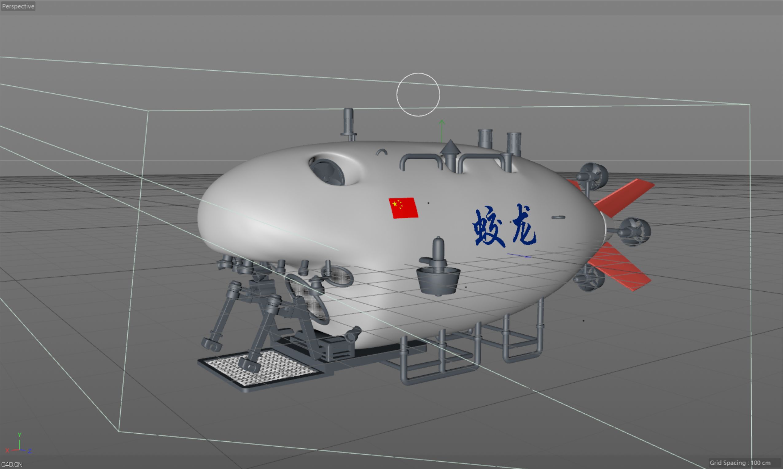 蛟龙号手工作品图片