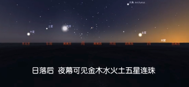 五星连珠!水火既济!8月19日将上演金木水火土五星连珠奇观