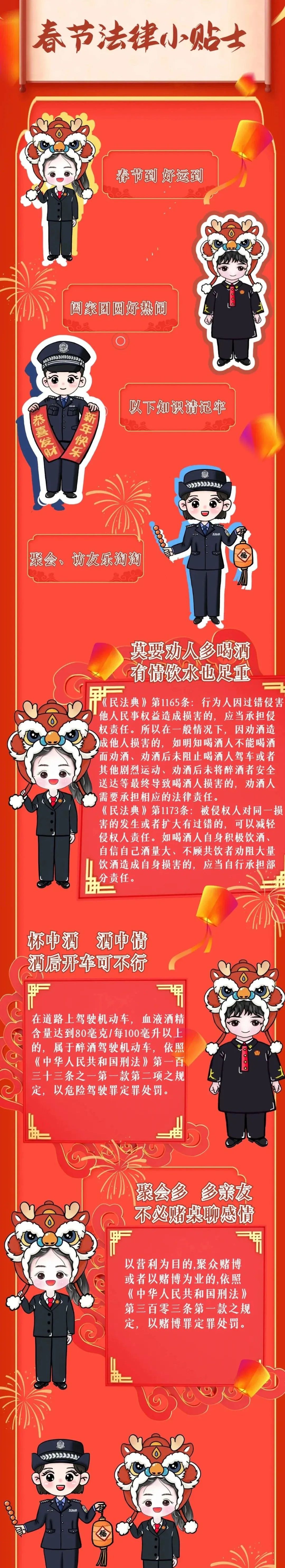 「过年好」春节法律小贴士