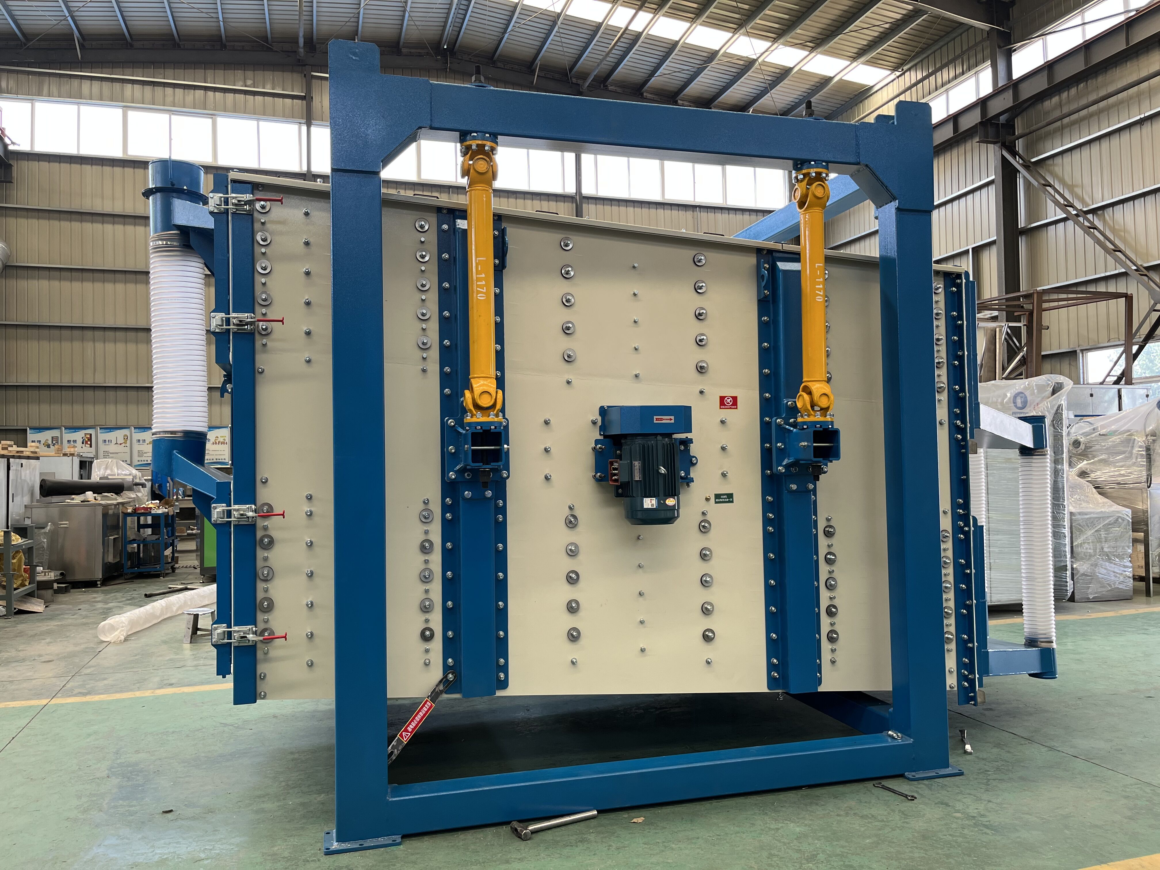 机制砂行业方形摇摆筛的应用