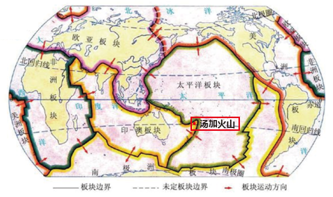 汤加火山地质成因与灾害