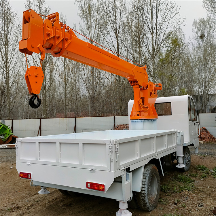 6吨四不像随车吊 自备吊车 园林背树四轮自备吊定制工厂