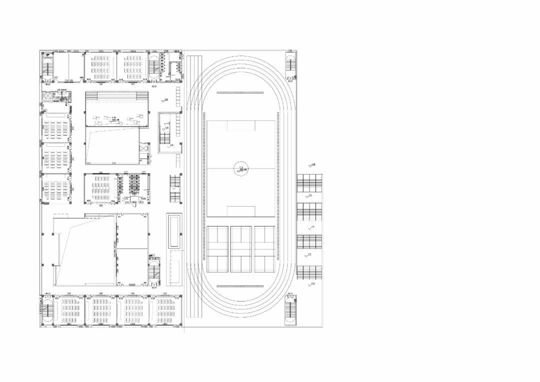 總平面圖 深圳福田外國語學校小學部 項目類型:教育建築 建設地點