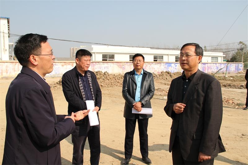 万士其局长带队赴阜南县调研指导全国第二次"优质粮食工程"现场经验