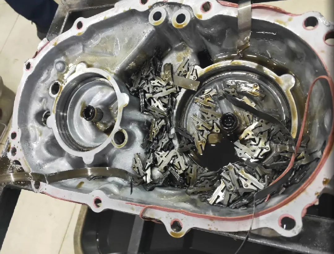 这个cvt变速箱有点惨