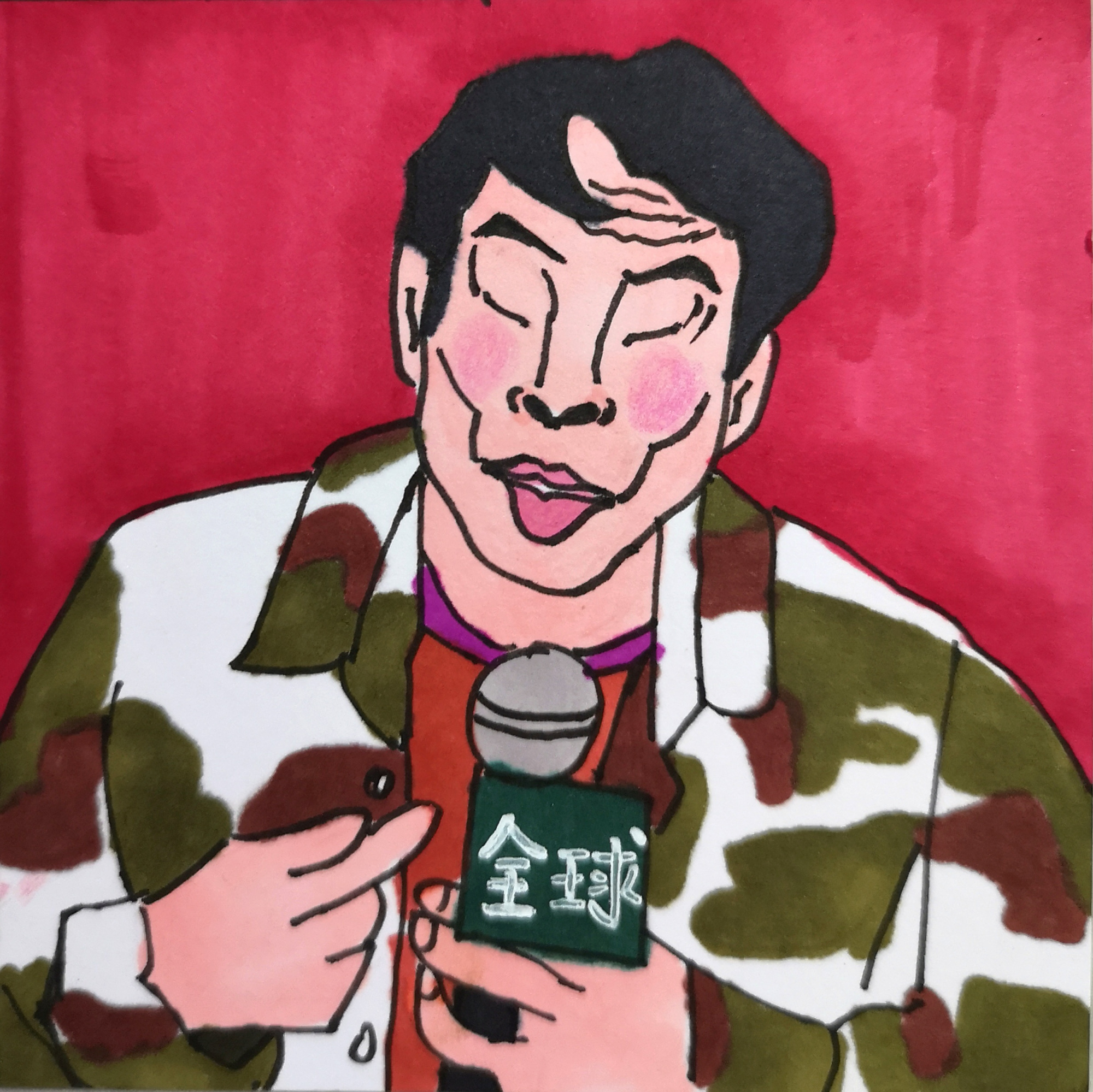 脱口秀大会徐志胜,画的可以认出来吗?