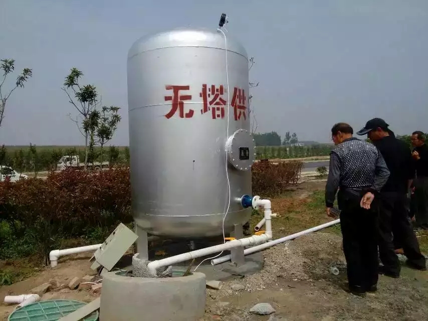 农村家用无塔供水器选型说明