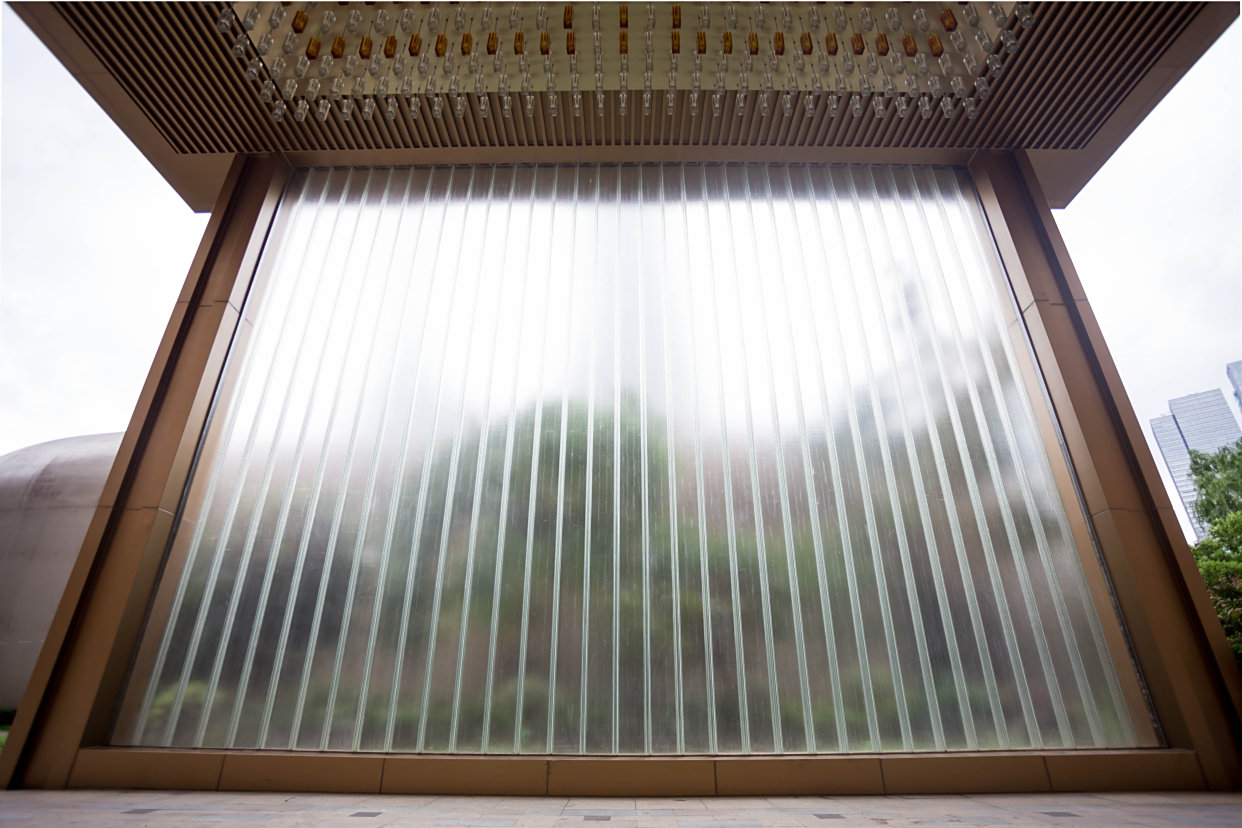 阿普尔u型玻璃超白钢化u玻厂家价格查询杭州迪凯金座幕墙案例