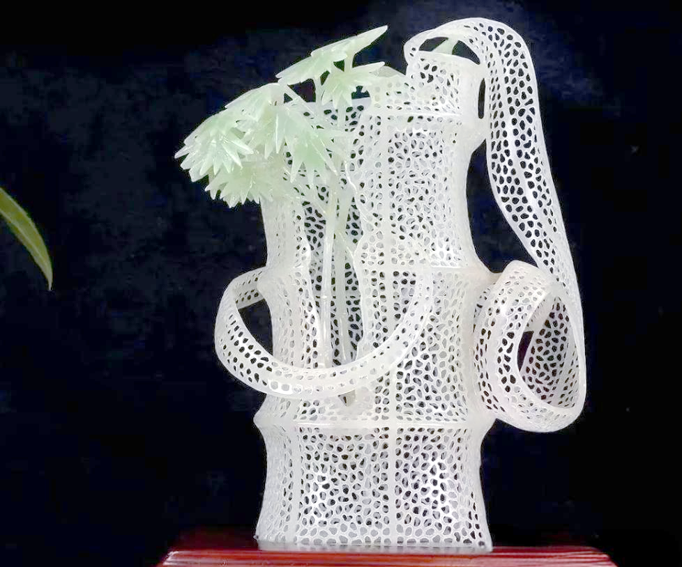 探索玉雕镂空拉花工艺的独特魅力