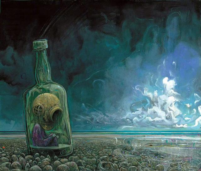 澳大利亚知名科幻插画艺术家陈志勇作品小合集