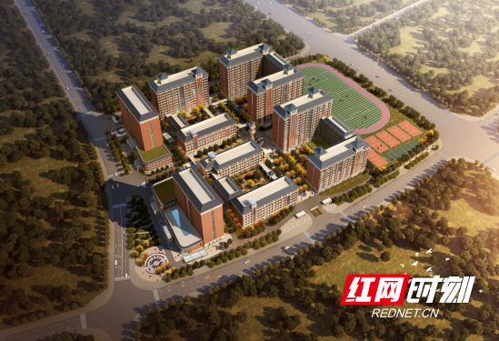 新校区启航!长沙经贸职业中专迈向发展新征程