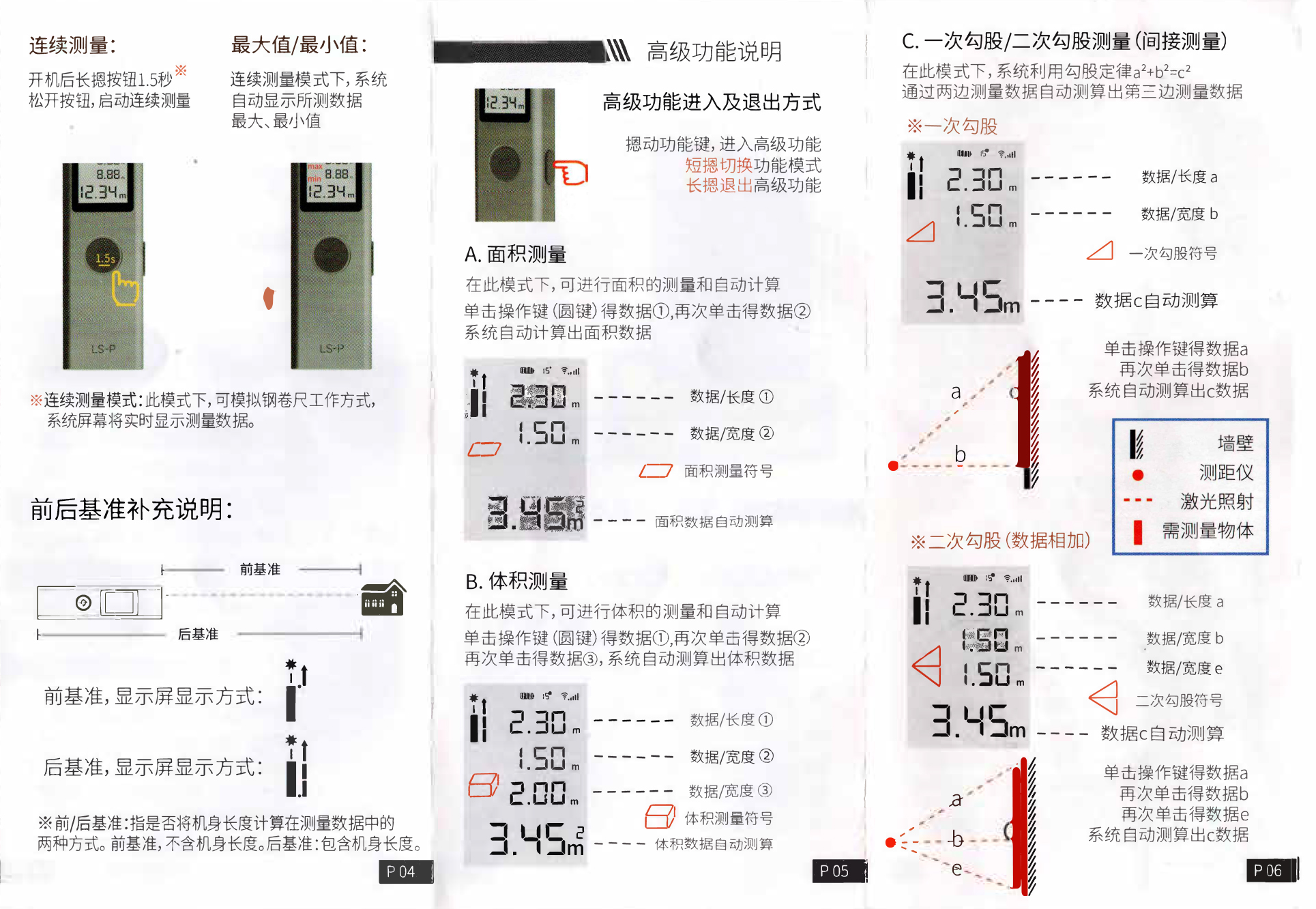 迈测激光测距仪说明书图片