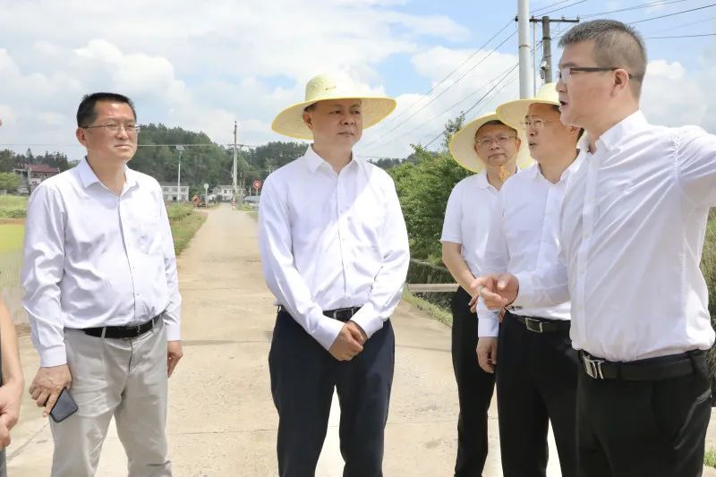 鄭建新到瀏陽調研防汛備汛、春耕生產(chǎn)、安全生產(chǎn)等工作