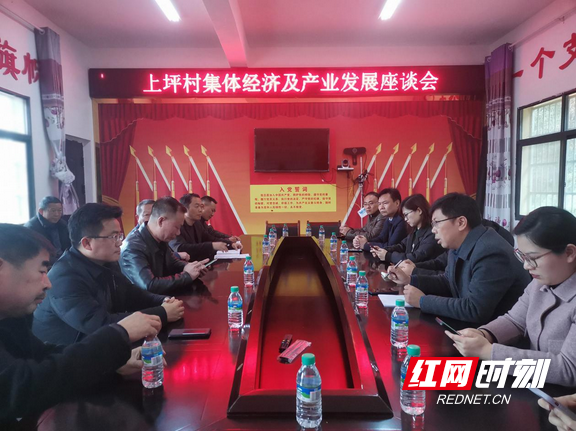 永顺县工商联一行到万坪镇调研乡村集体经济发展情况