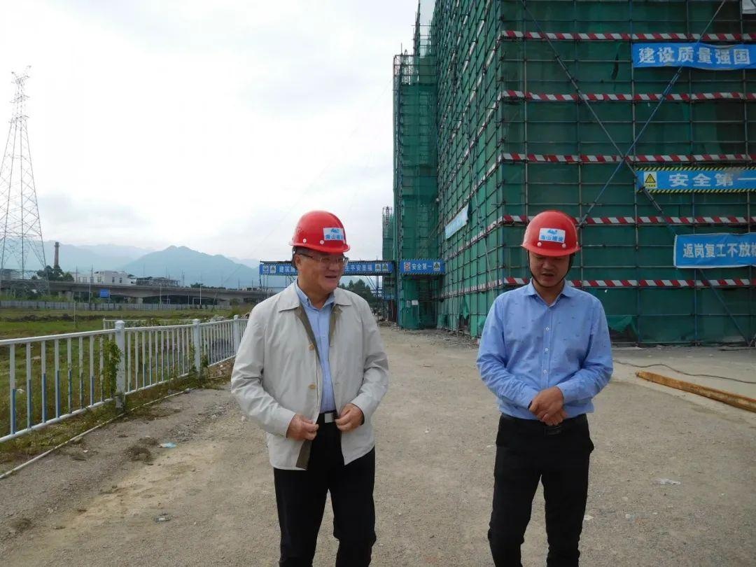 陈家康到鼎湖区督导重点项目建设情况