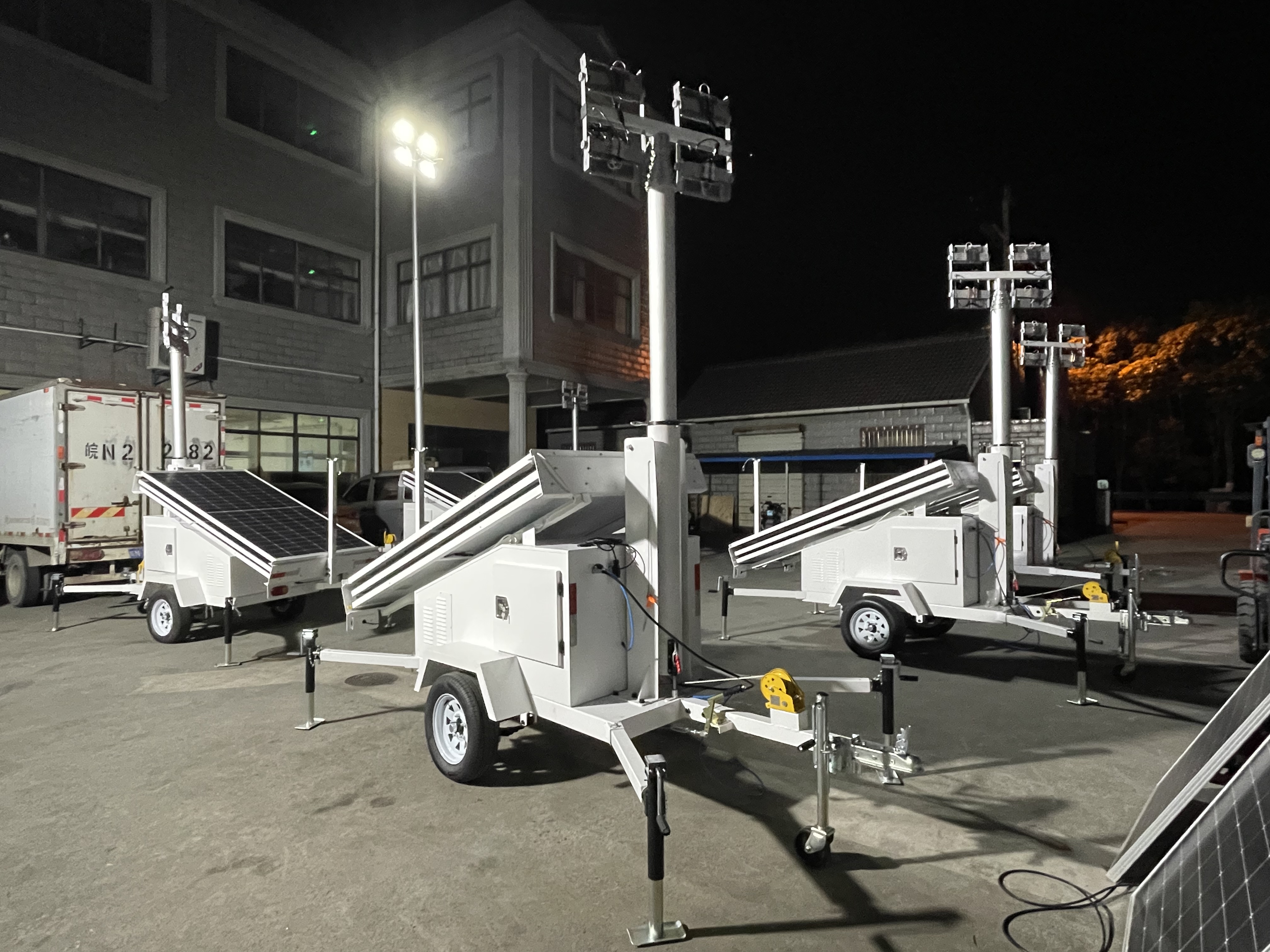 可定制7米/9米移动照明车 手推式照明灯塔型号齐全