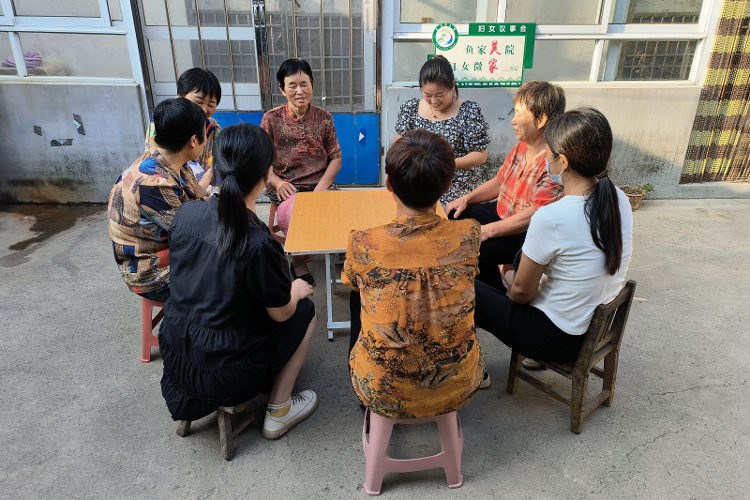 鱼台县谷亭街道 "美德信用 节能减排" 走进鱼家美院