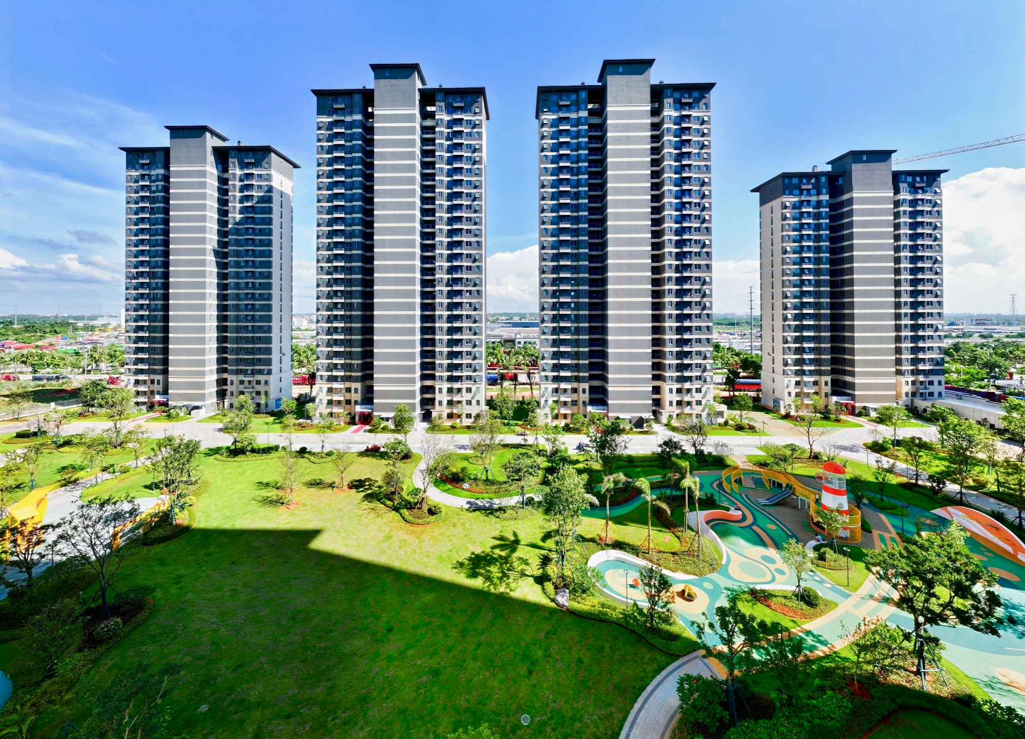 海口宝龙城五期g区二批次783户住宅完成交付