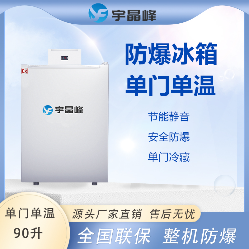 bl-2200-dm90l单门单温防爆冰箱90升淮上区定制防爆冰箱