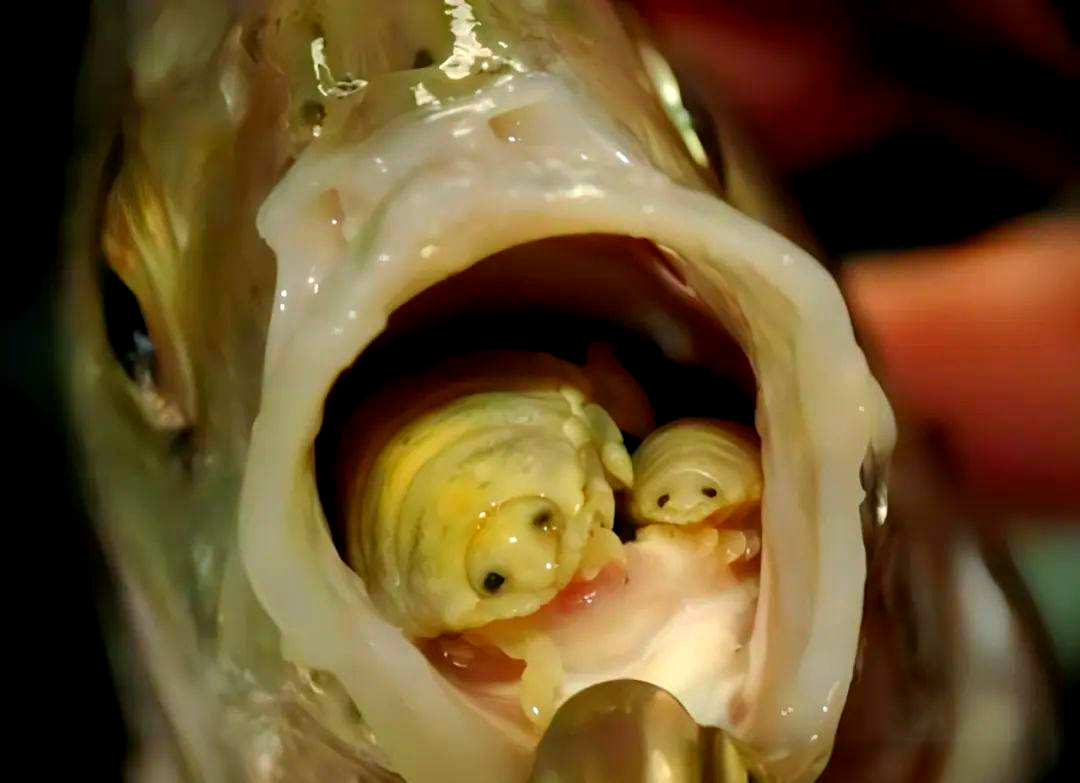 鱼类寄生虫缩头鱼虱:寄生并取代鱼舌的恐怖生物