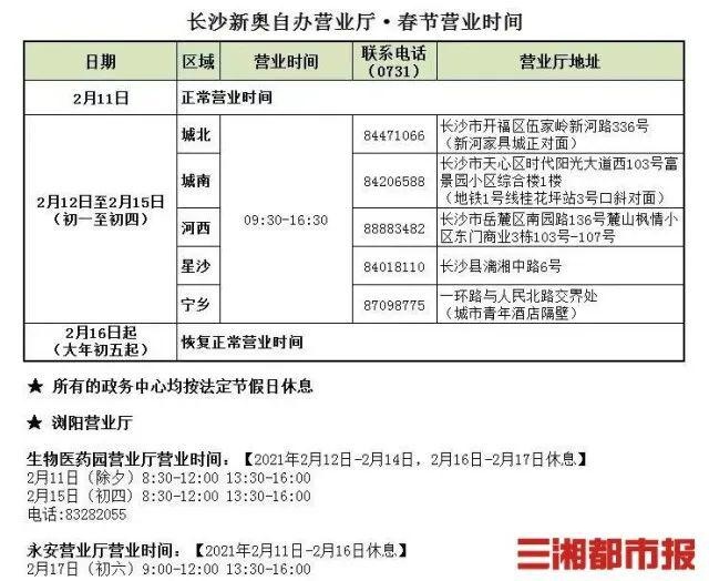 民生丨@長沙人,過年期間水電氣如何繳?這份指南請收好