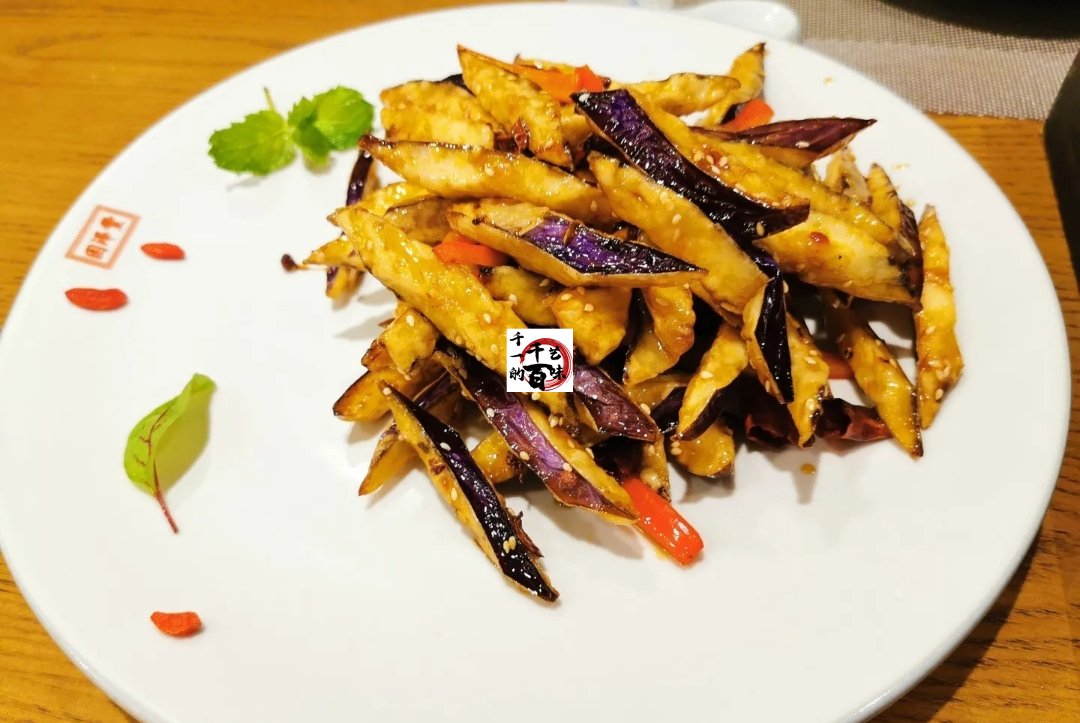 特色招牌菜"风味茄子"外酥里嫩,滋味十足,成本低高利润!