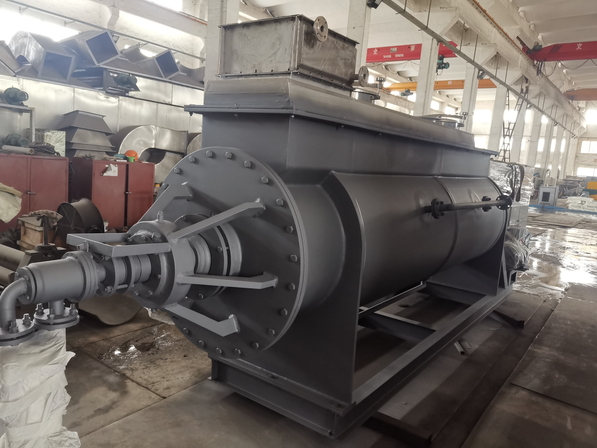 污泥圆盘干燥机的设备原理——厂家介绍