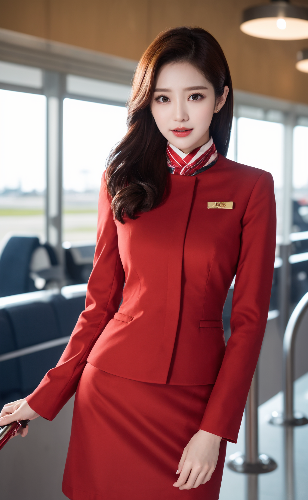 空中之美:从ai美女到飞翔的空姐