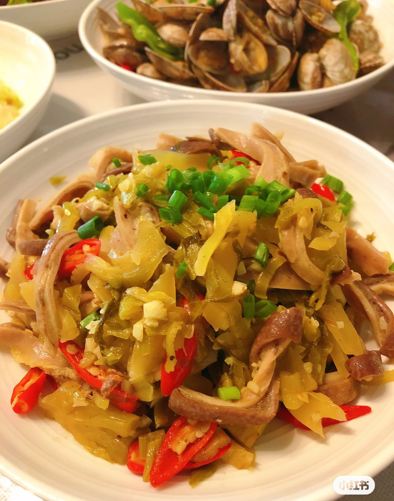 今日菜系.酸菜炒猪肚